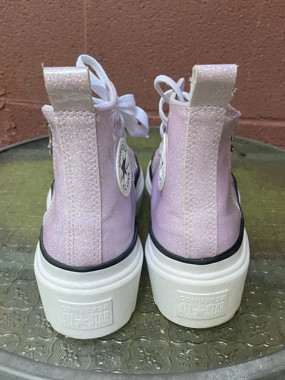 Converse Chuck Taylor Lugged Lift Platform High Sneakers Size 5 Youth